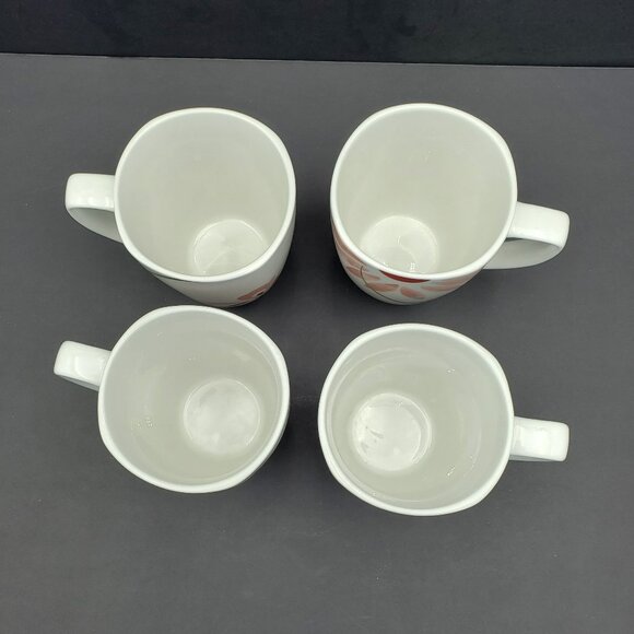 Corelle Pretty Pink Mugs Corning Pink Floral Porcelain Mugs - Picture 3 of 8